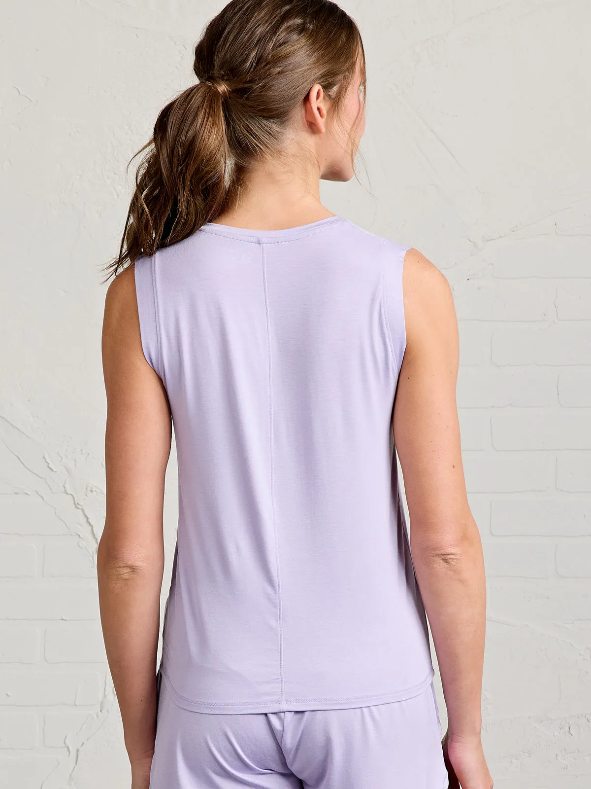 Bamboo Silk Sleep V-Neck