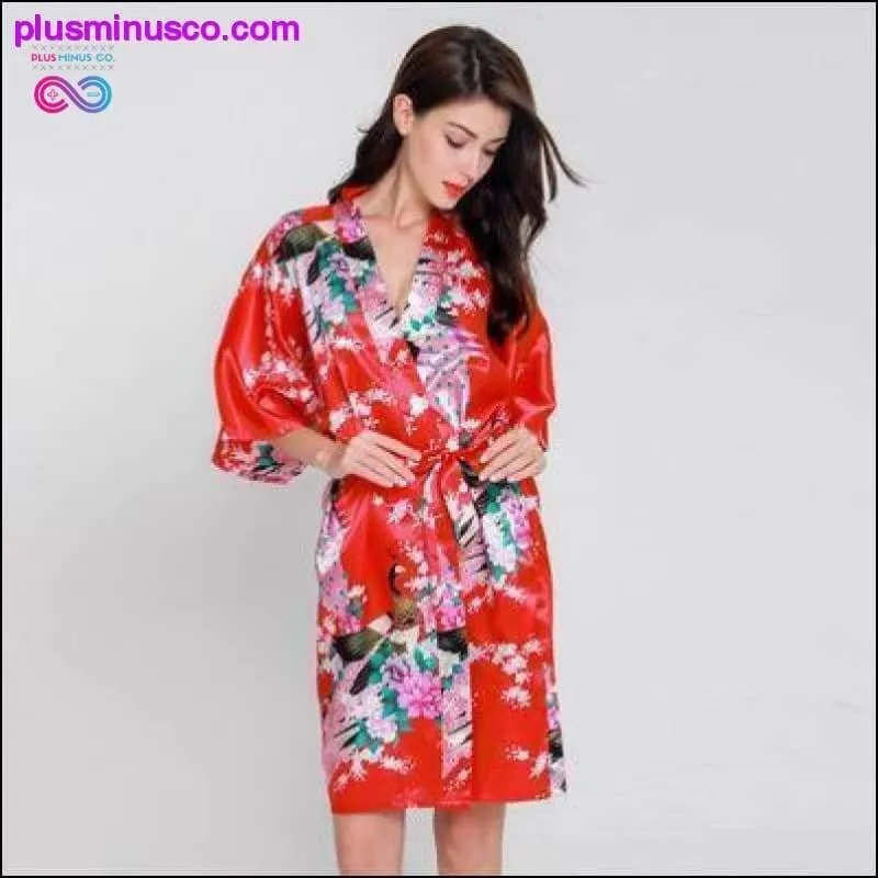 Bride Bridesmaid Wedding Party Robe Sleepwear Print Floral &