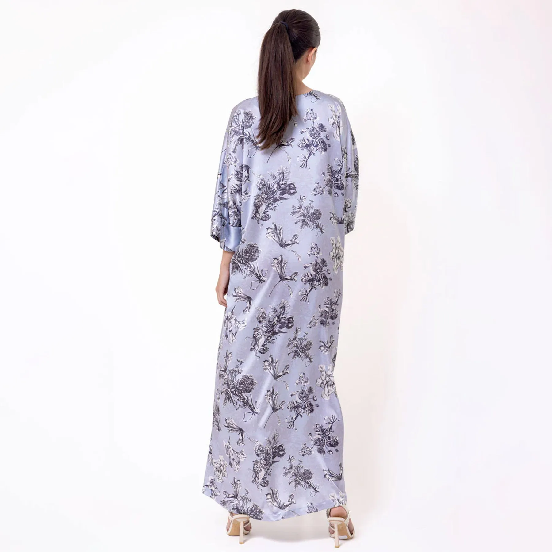 Christine Toile Jardin Silk Caftan