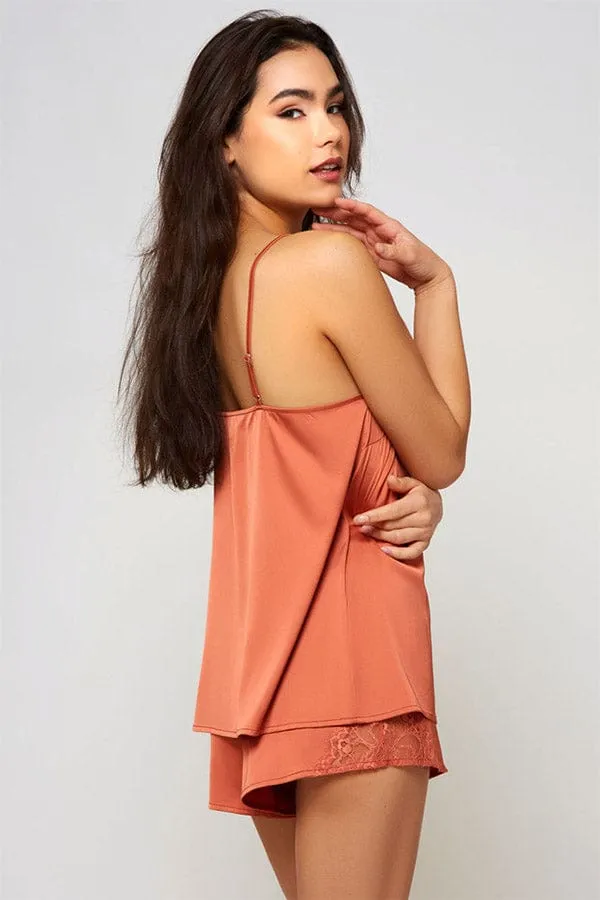Constance Cami Set - Copper