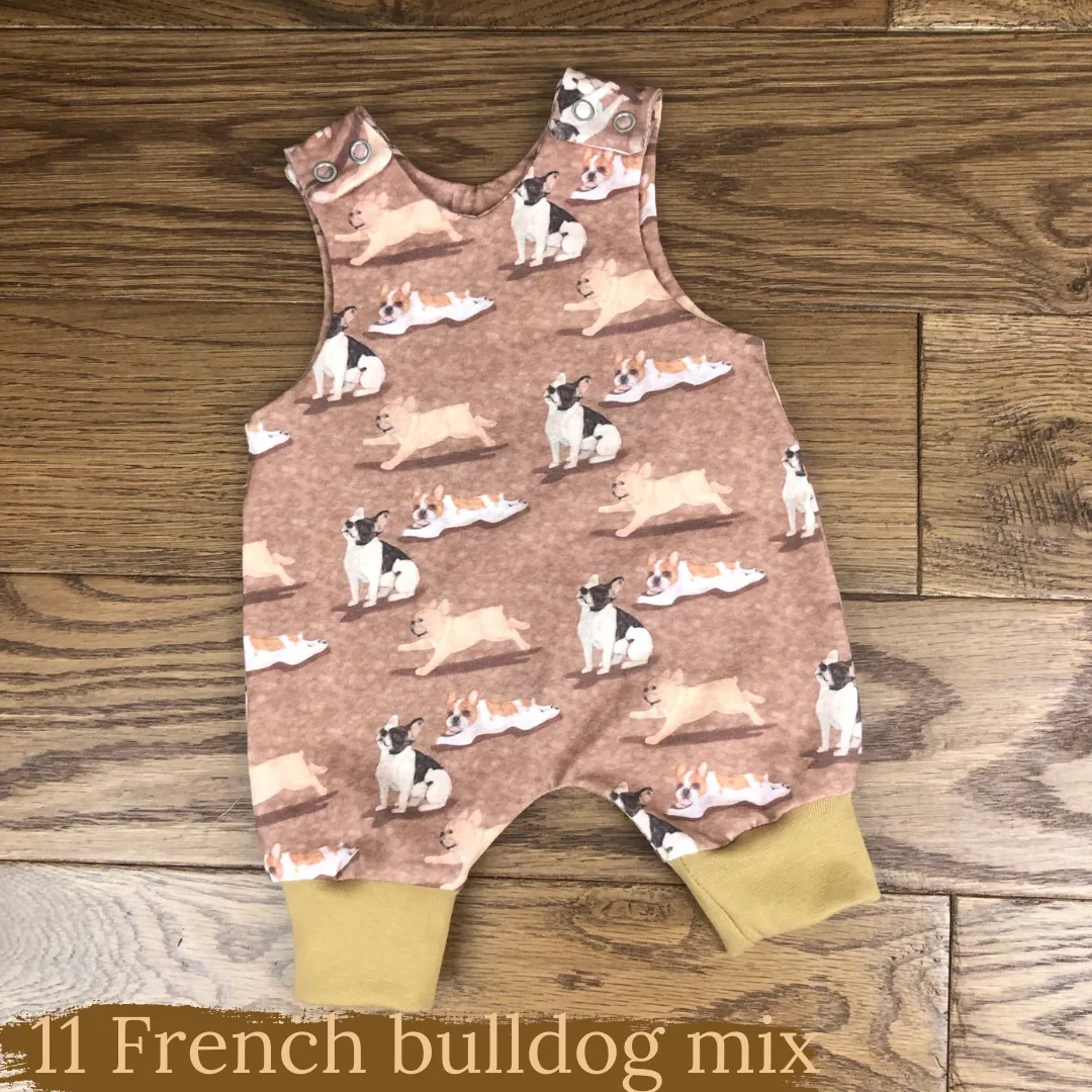 Dog Breeds Romper 0-4 years