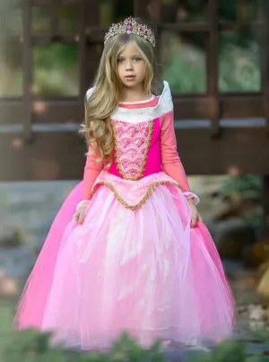 Girls Deluxe Sleeping Cutie Princess Dress Costume