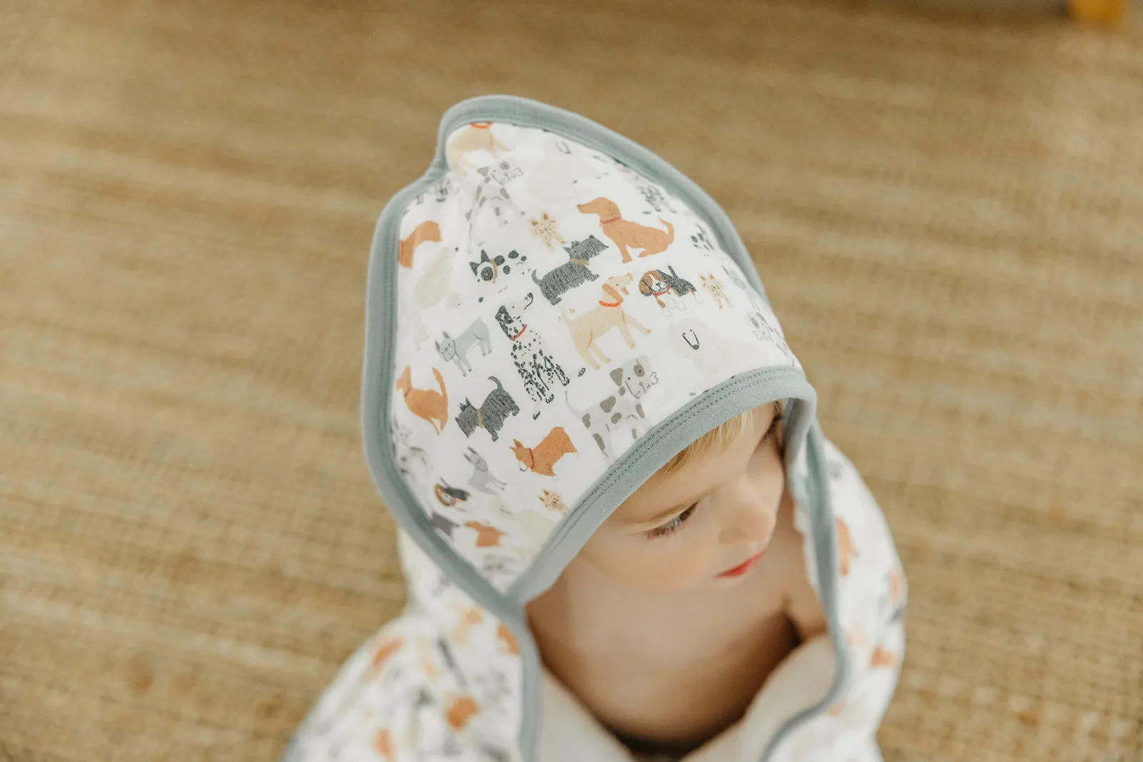 Premium Baby Knit Hooded Towel - Rufus
