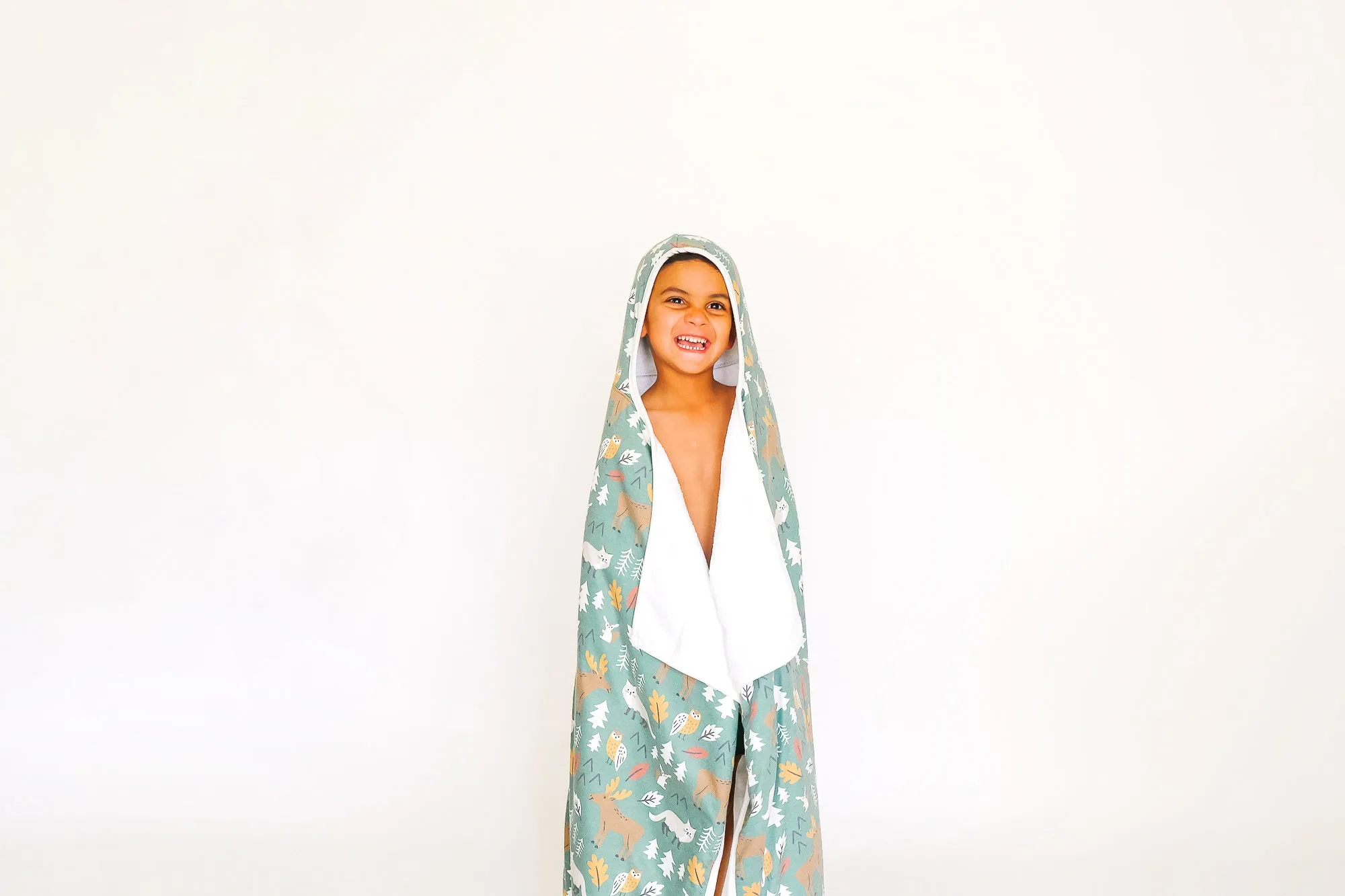 Premium Big Kid Hooded Towel - Atwood