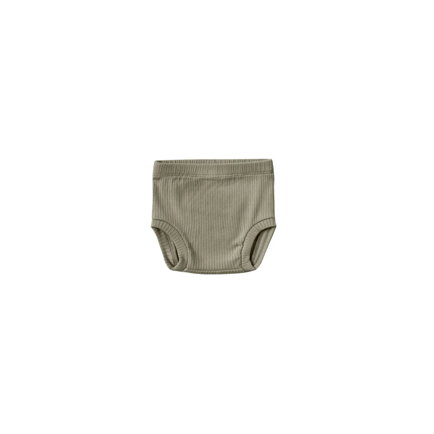 Quincy Mae Ribbed Bloomer - Fern